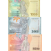 (429) ** PNew (PN162-PN164) Indonesia - 1000-5000 Rupiah Year 2022 (3 Notes)